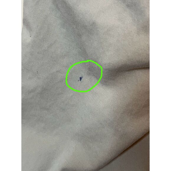 Vintage Polo Ralph Lauren Mens 36W 30L Khaki Pleated Classic Fit Chino Pants - Picture 7 of 8